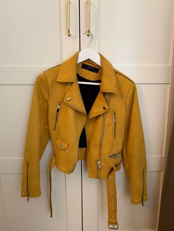Zara Wildlederjacke Grösse S