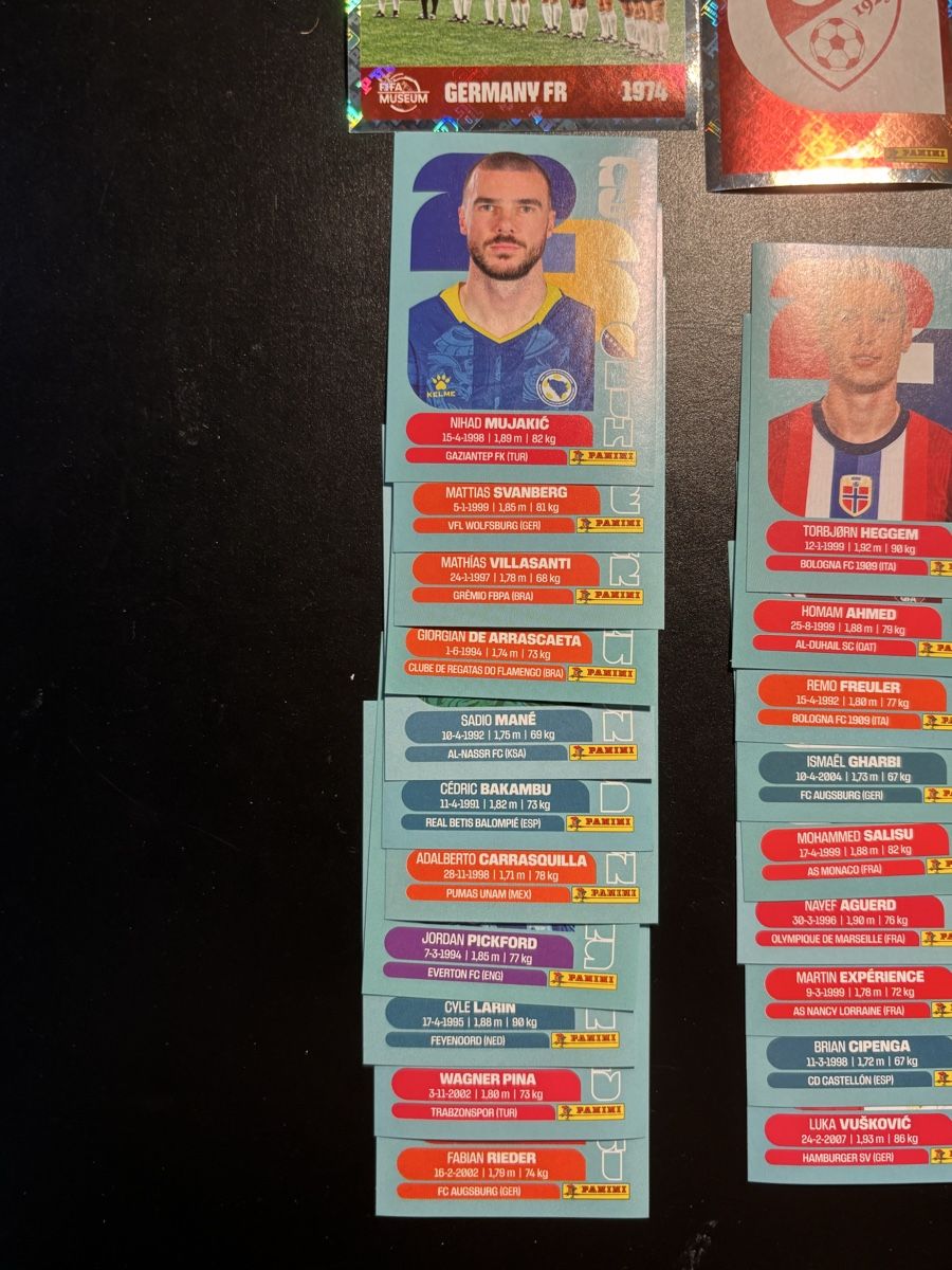 Panini Carte collezionabili: Panini World Cup 2026 Stickers Collection Bundle – Nuovo (secondo la descrizione) da Ascona venduto da ElfieLove 1