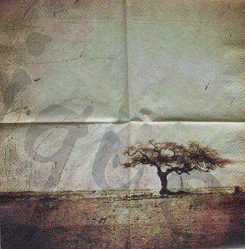 Servietten: Serviette baum (d205) 2Stk. – Neu (gemäss Beschreibung) aus Schlatt TG von kreativ-atelier