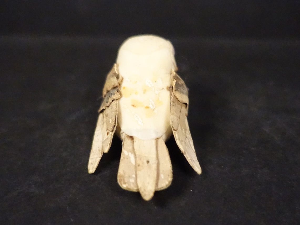 Statuette: Kleiner Vogel / Eule – Usato da Russikon venduto da Eulenfeder 3