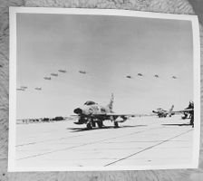 Foto einer North American F-100 Super Sabre