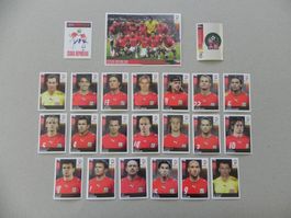 Panini Fussball EM Euro 2008 Tschechien 26 Stück Nr. 72 - 97