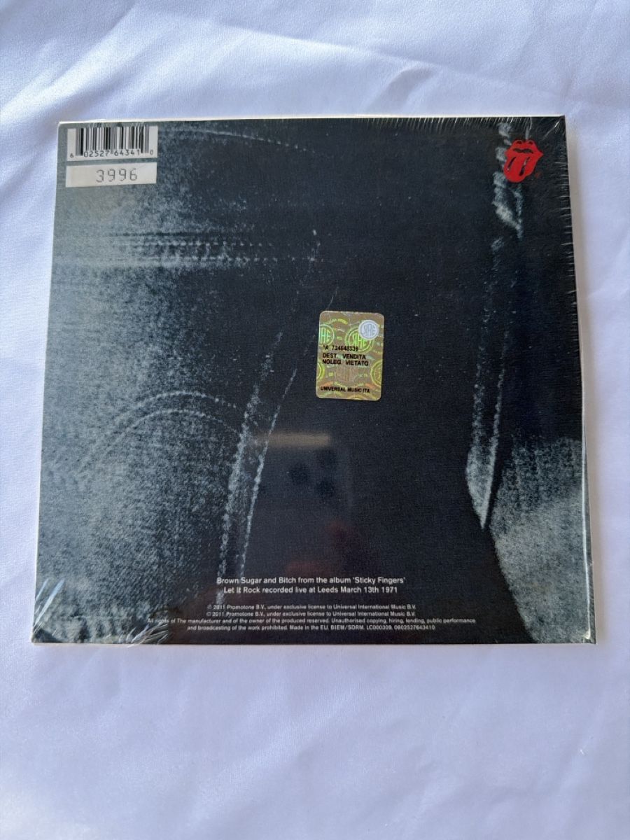 Dischi in vinile: Rolling Stones - Brown Suger, Bitch, Let it Rock, 12" Single – Nuovo e nell'imballaggio originale da Schaffhausen venduto da Sonne25 1