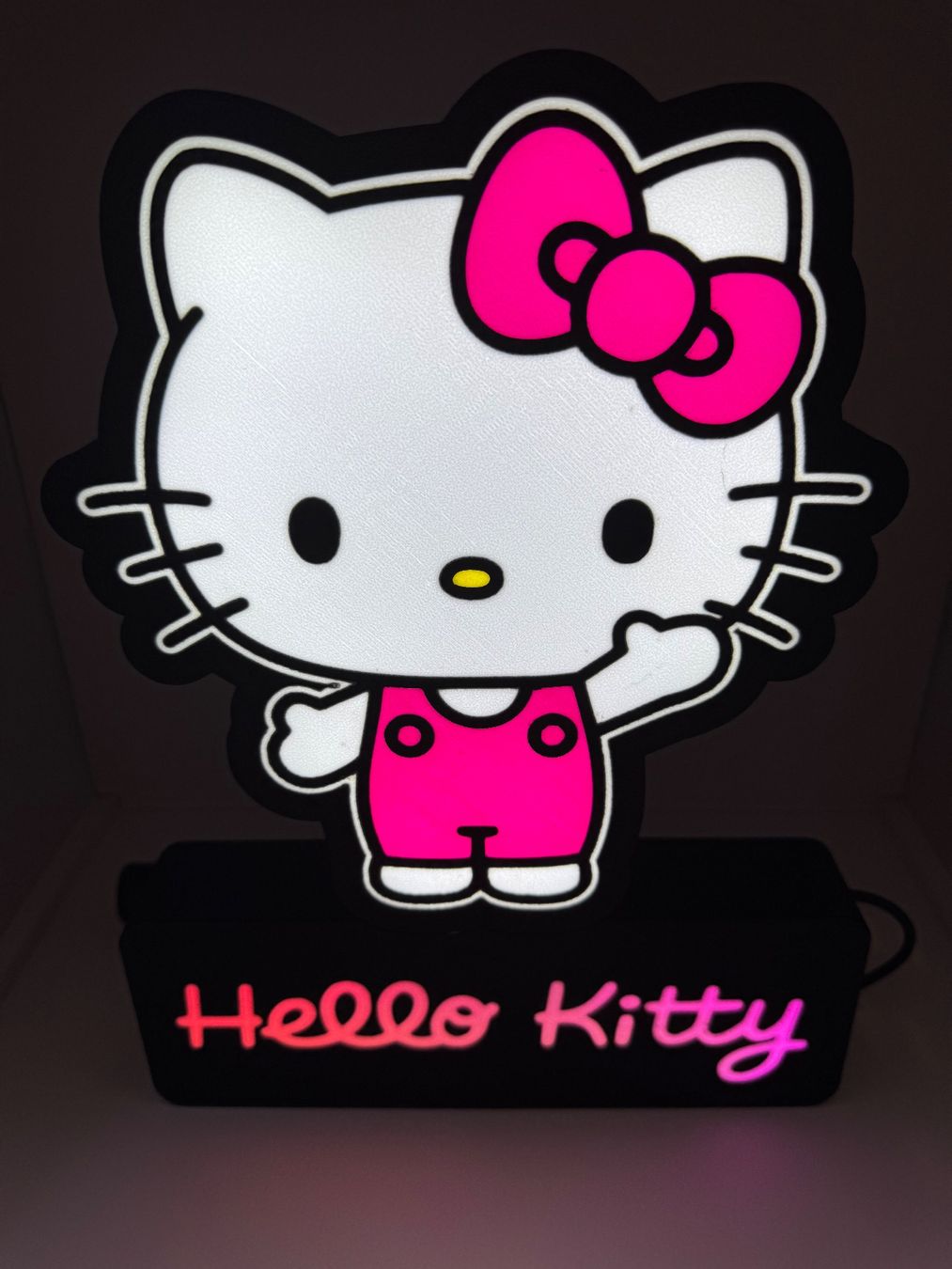 Lampade: Lightbox lumière led Hello Kitty RGB – Nuovo (secondo la descrizione) da Vicques venduto da PAMB3D 3