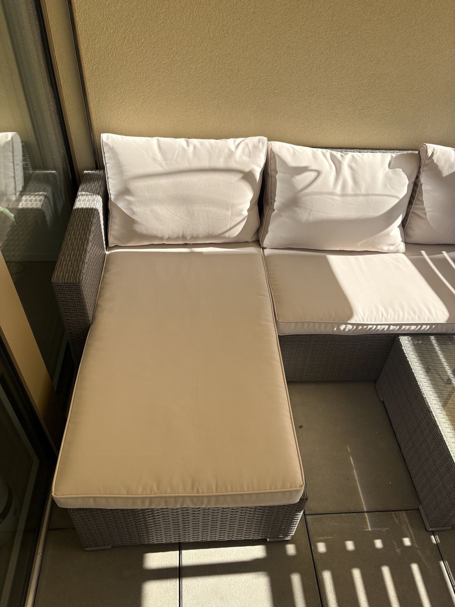 Sofas: Garten Lounge Set 3-teilig mit Tisch – D'occasion à Lausen par mirdreii 1