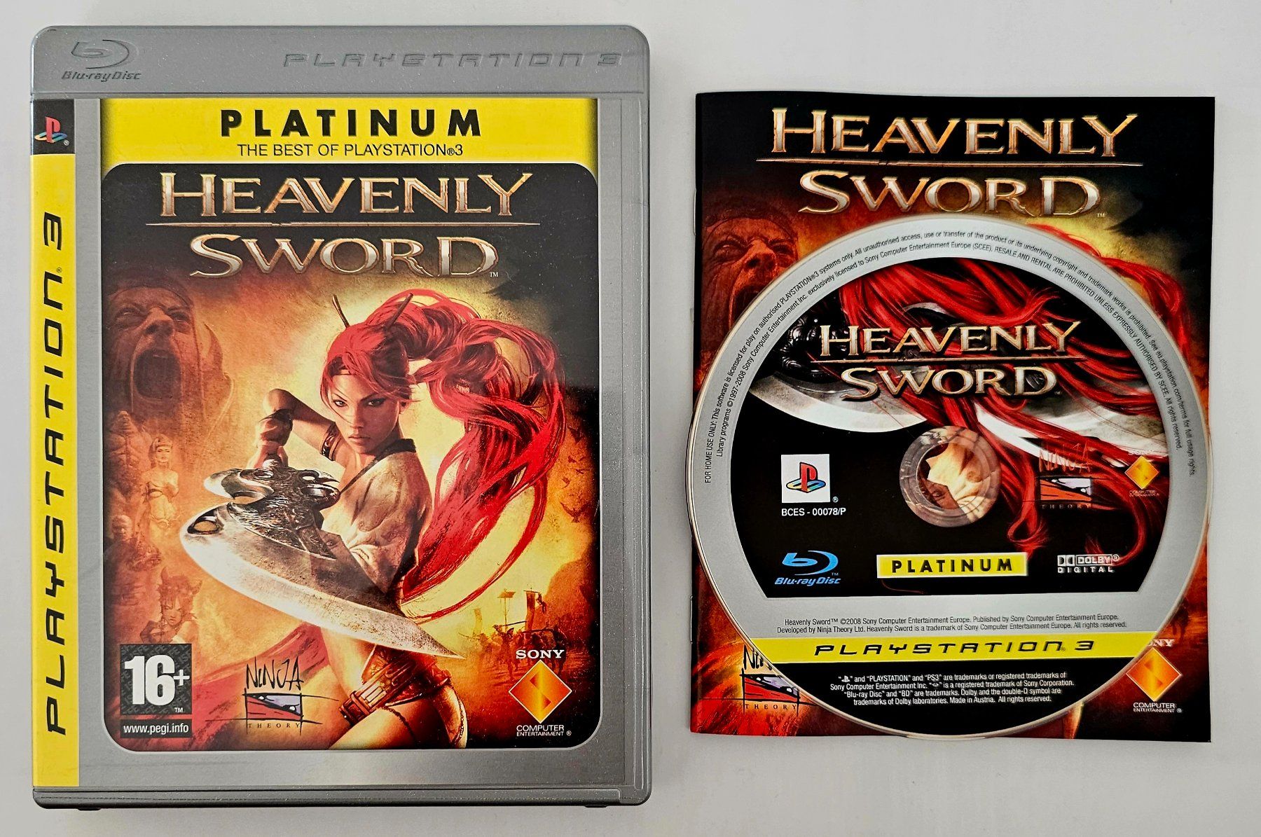 Sony Giochi: Heavenly Sword Platinum (PS3) – Usato da Holziken venduto da Miglioregamesnmore