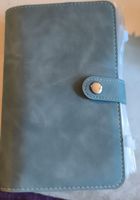 Budget Planer Organizer hellblau mit Fächern neuwertig