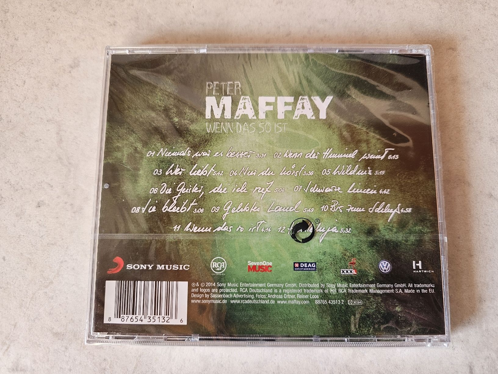 CD: Peter Maffay  -  Wenn das so ist  /  Fabrikneu – Nuovo e nell'imballaggio originale da Schneisingen venduto da backstore24 1