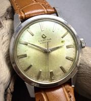 Montre automatique Certina 36 mm, patine cadran, fonctionne 