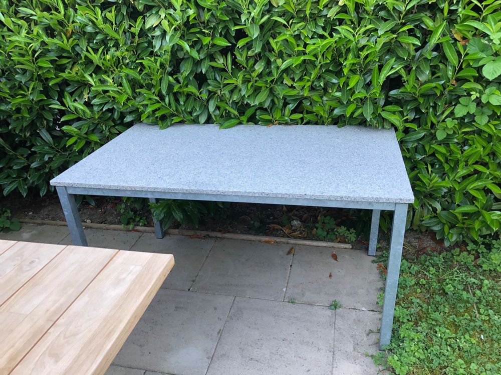 Steintisch für Garten oder Balkon Kaufen auf Ricardo