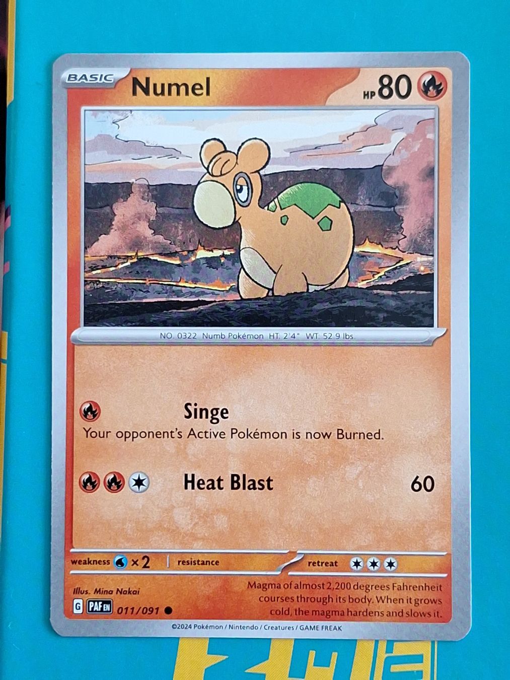 Pokémon Carte collezionabili: Numel - Pokemon Paldean Fates – Usato da Altstätten SG venduto da GGsGameshop