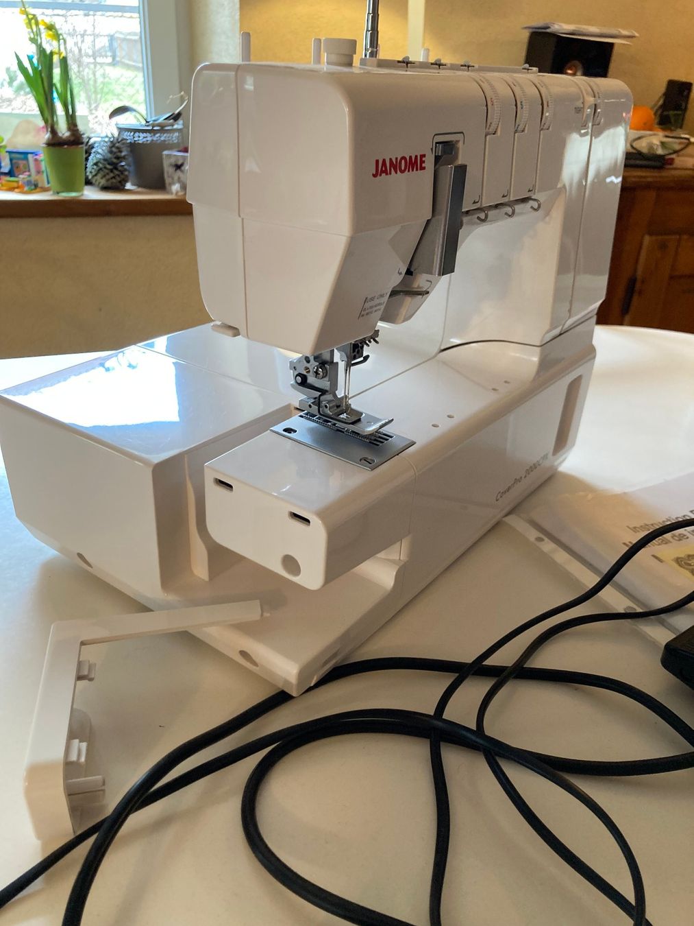 Janome Nähmaschinen: Janome Cover Pro 2000CPX Recouvreuse – Gebraucht aus Le Lieu von ptitcocon 2