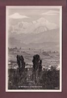 MONT-BLANC vu de Genève