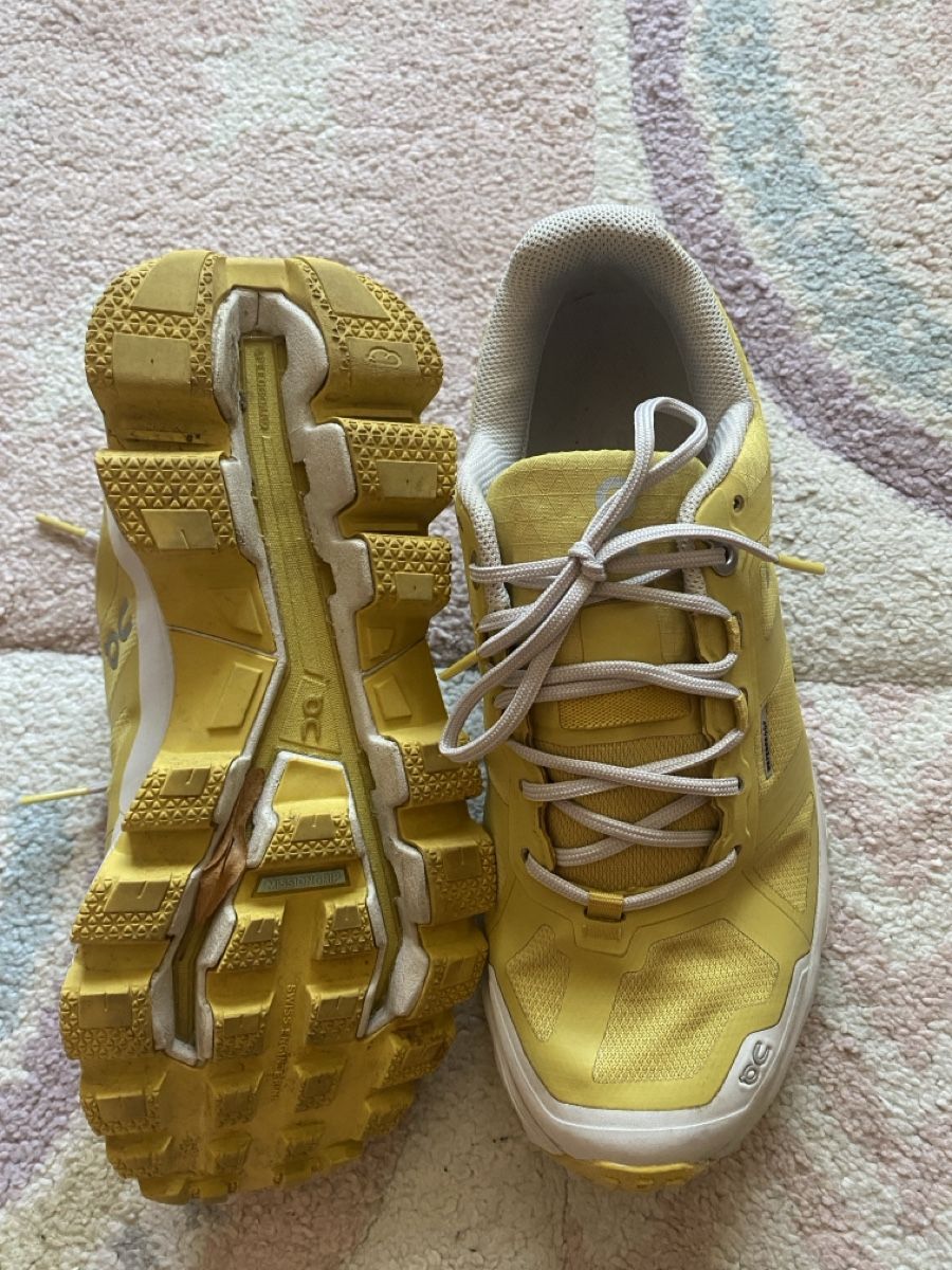 On Scarpe da donna: On Cloudventure Damen Gelb, Grösse 36 Top – Usato da Münchenstein venduto da sommerverkauf12 1