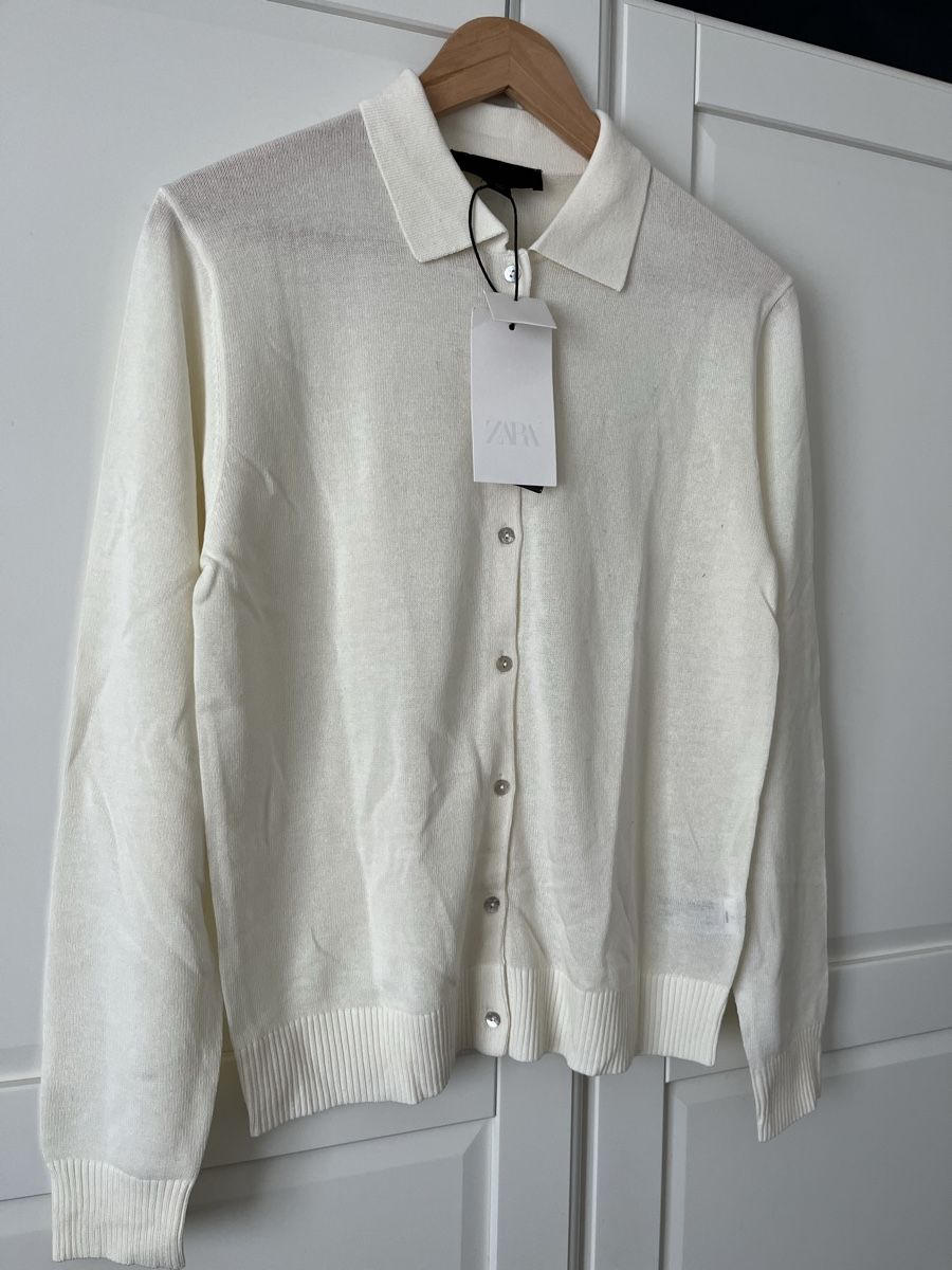 Zara Polo-Shirts: Polo knit Cardigan – Neu und originalverpackt aus Allschwil von eyl_bb8q 1