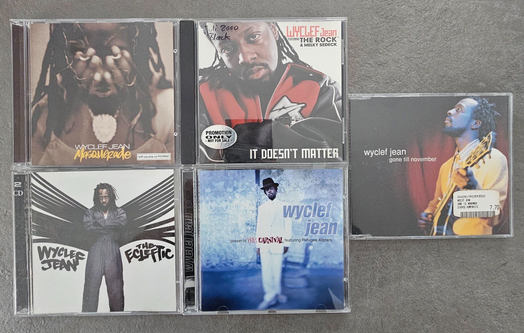CD: Wyclef Jean CD's – Usato da Unterkulm venduto da Chaplyn2018