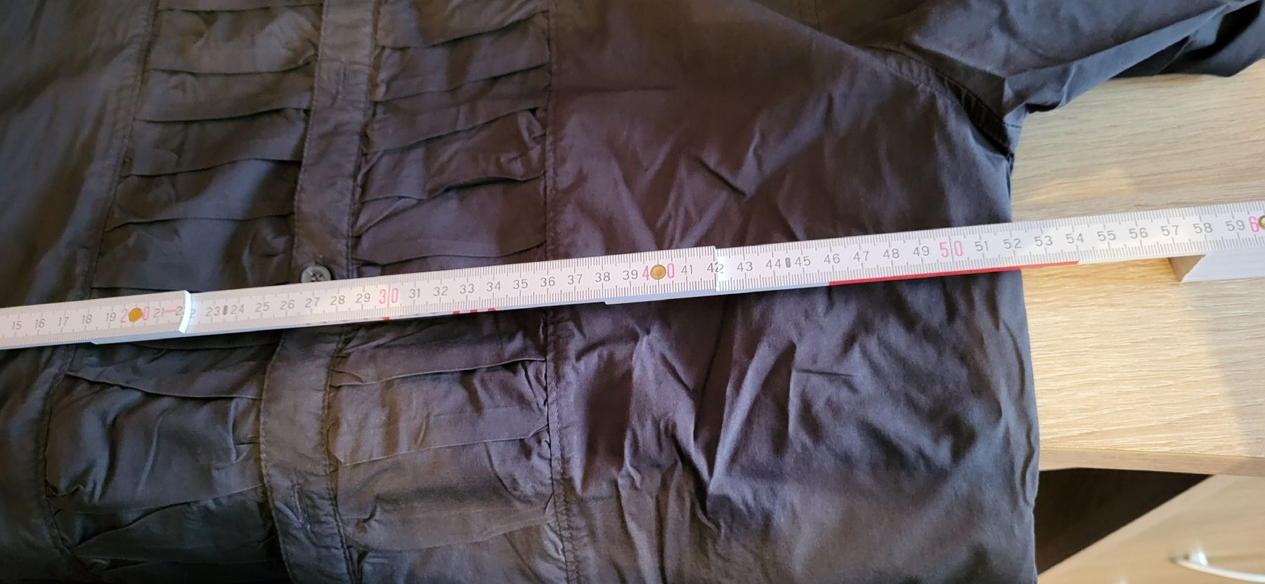 H&M Camicie: Herrenhemd, Stretch vorne gerafft gr. L schwarz – Usato da Schweizersholz venduto da fuchs06 5