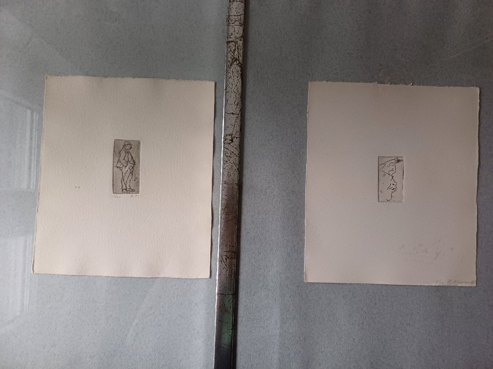 Grafica & Litografie: 2 Original Rudolf Mumprecht Radierungen – Nuovo (secondo la descrizione) da Zürich venduto da Avocadokern