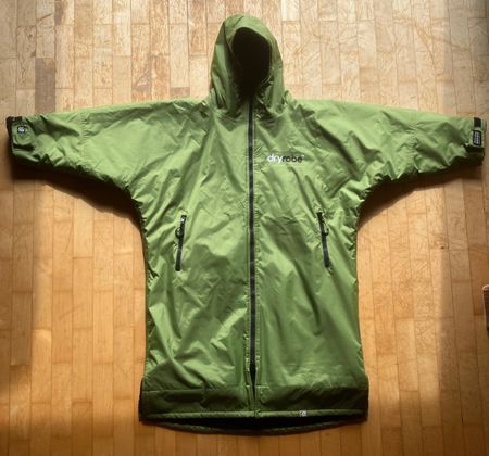 Dryrobe Advance Umziehmantel grün Grösse S neuwertig