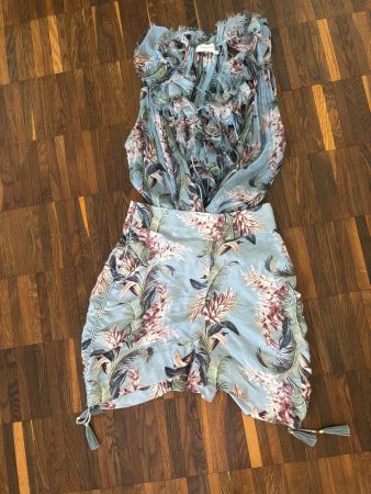 Zimmermann zweiteilige Kombi Bluse und shorts Seide 0/ CH34