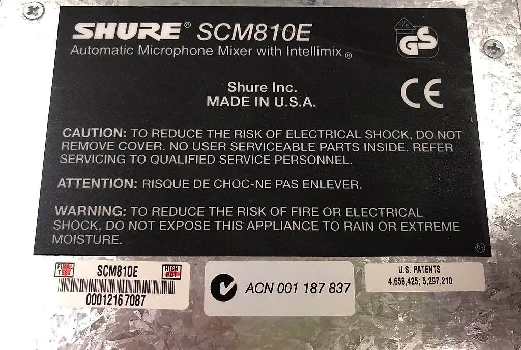 Mikrofone: Shure SCM810 – Gebraucht aus Unterstammheim von edina2010 2