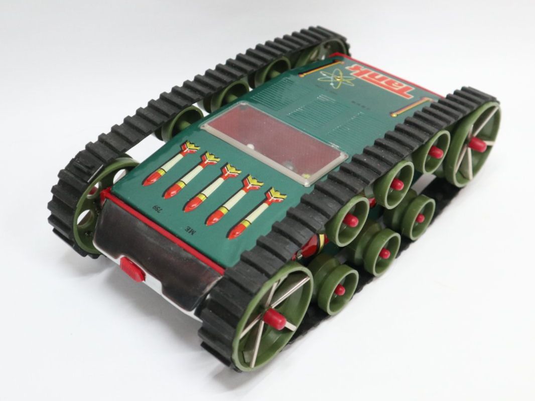 Giocattoli: Vintage Somersaulting Tank, Space Panzer , selten – Usato da Eschenbach SG venduto da Astalavista 4