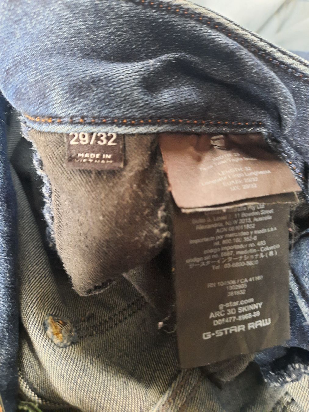 G-Star Jeans: G-Star Denim Jeans Grösse 29/32 – Usato da Melchnau venduto da adelboden01 4