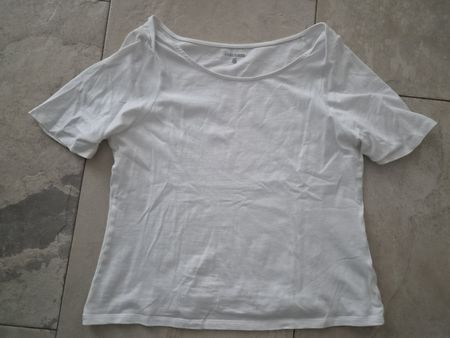 Damen T-Shirt Chicorée weiss,  Grösse L