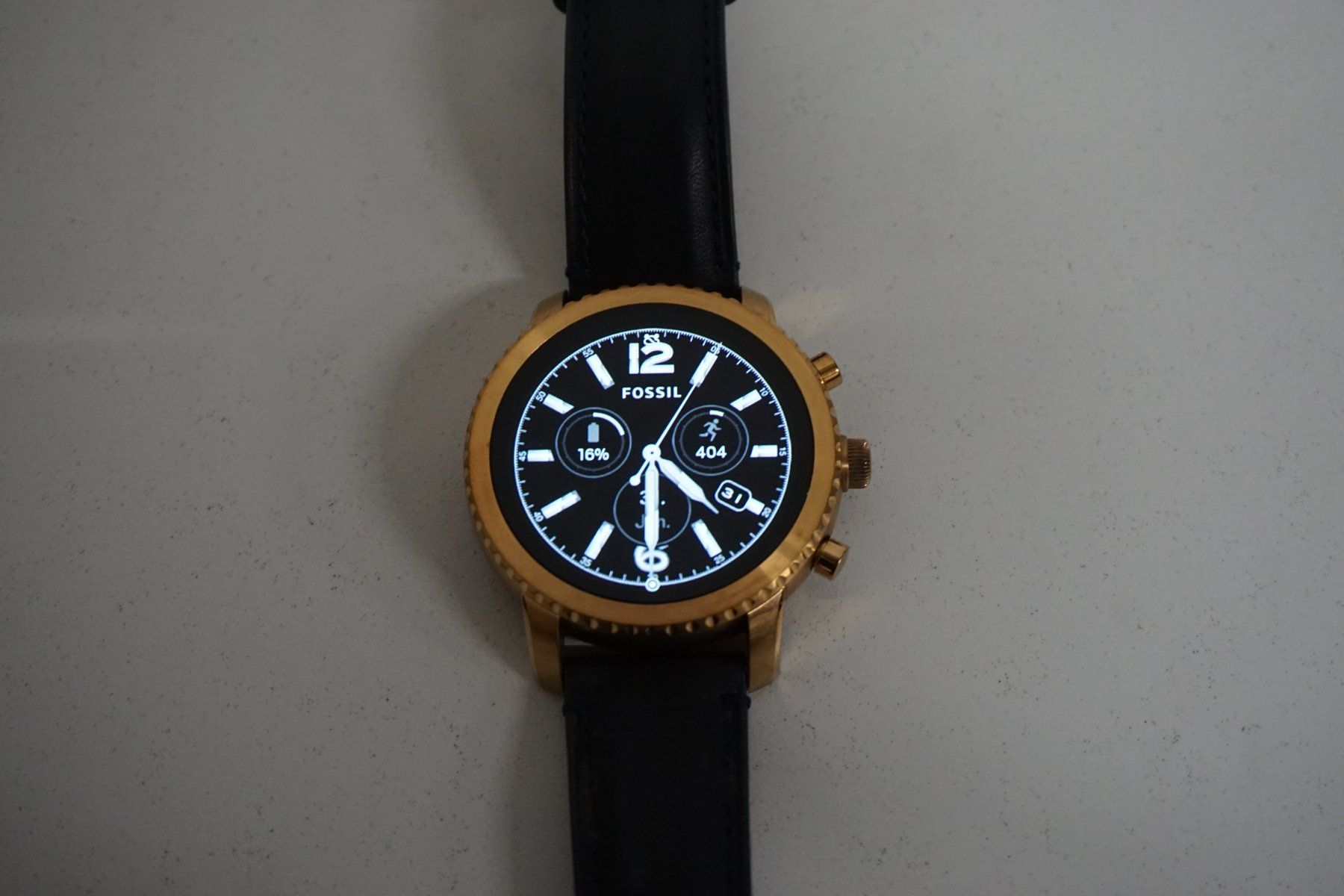 Fossil Smartwatch: Fossil Q Explorist  Smartwatch 44mm - Top – Gebraucht aus Basel von David25 5