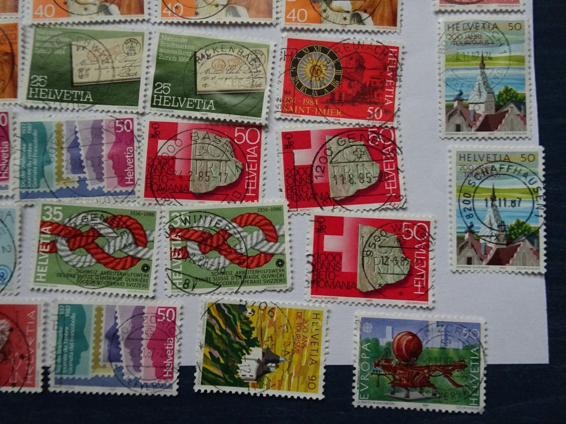 Alle Briefmarken: Vollstempel – Gebraucht aus Aadorf von Chnorli-Furz 4