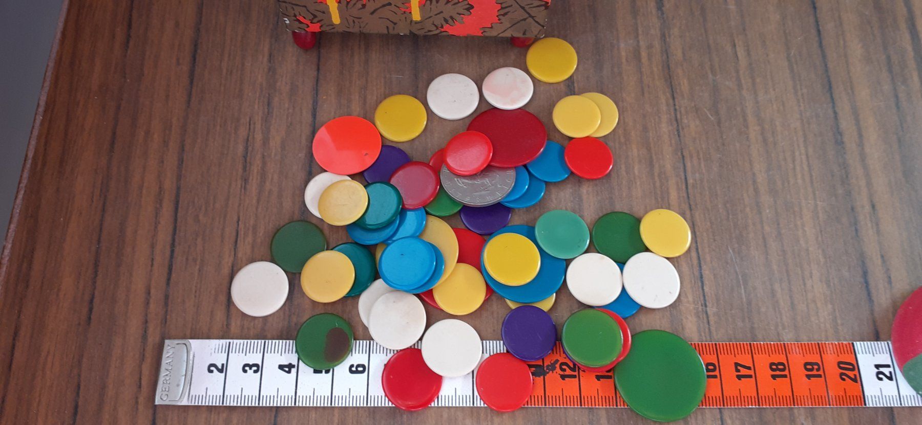 Spiele: Spielsteine Vintage mit Schachtel – Gebraucht aus Mörschwil von lindaswunderkiste 6