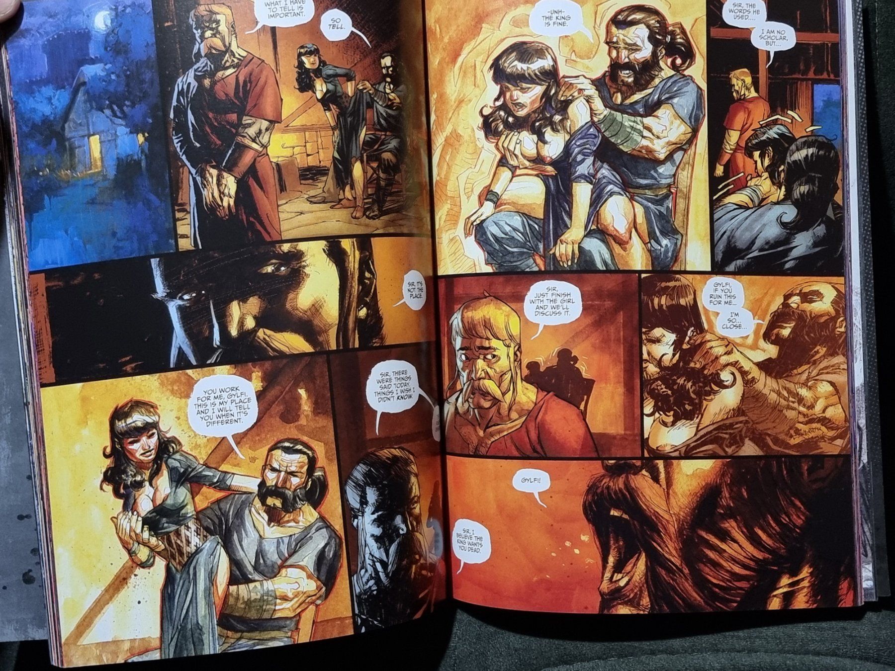 Fumetti: Viking - The Long Cold Fire : Ivan Brandon / Nic Klein – Usato da Villigen venduto da Tschachtlan 9