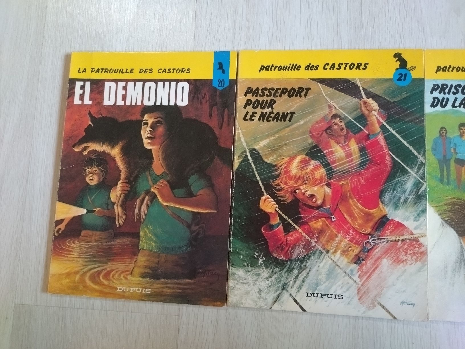 Fumetti: 4 BD Patrouille des Castors dont EO  – Usato da Farvagny-le-Grand venduto da LaCaverne 1