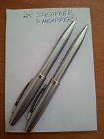 Sheaffer Kugelschreiber Set Silber Metall Zustand Neu