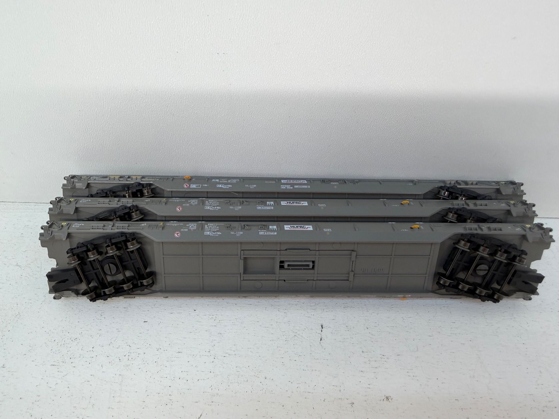 Märklin Modellini di ferrovie: 3er Set Märklin 47404 Saakms ROLA Hupac SBB – Usato da Büsserach venduto da ModellbahnDepot 3