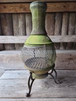 Gusseisen Gartenkamin Aztekenofen Feuerschale