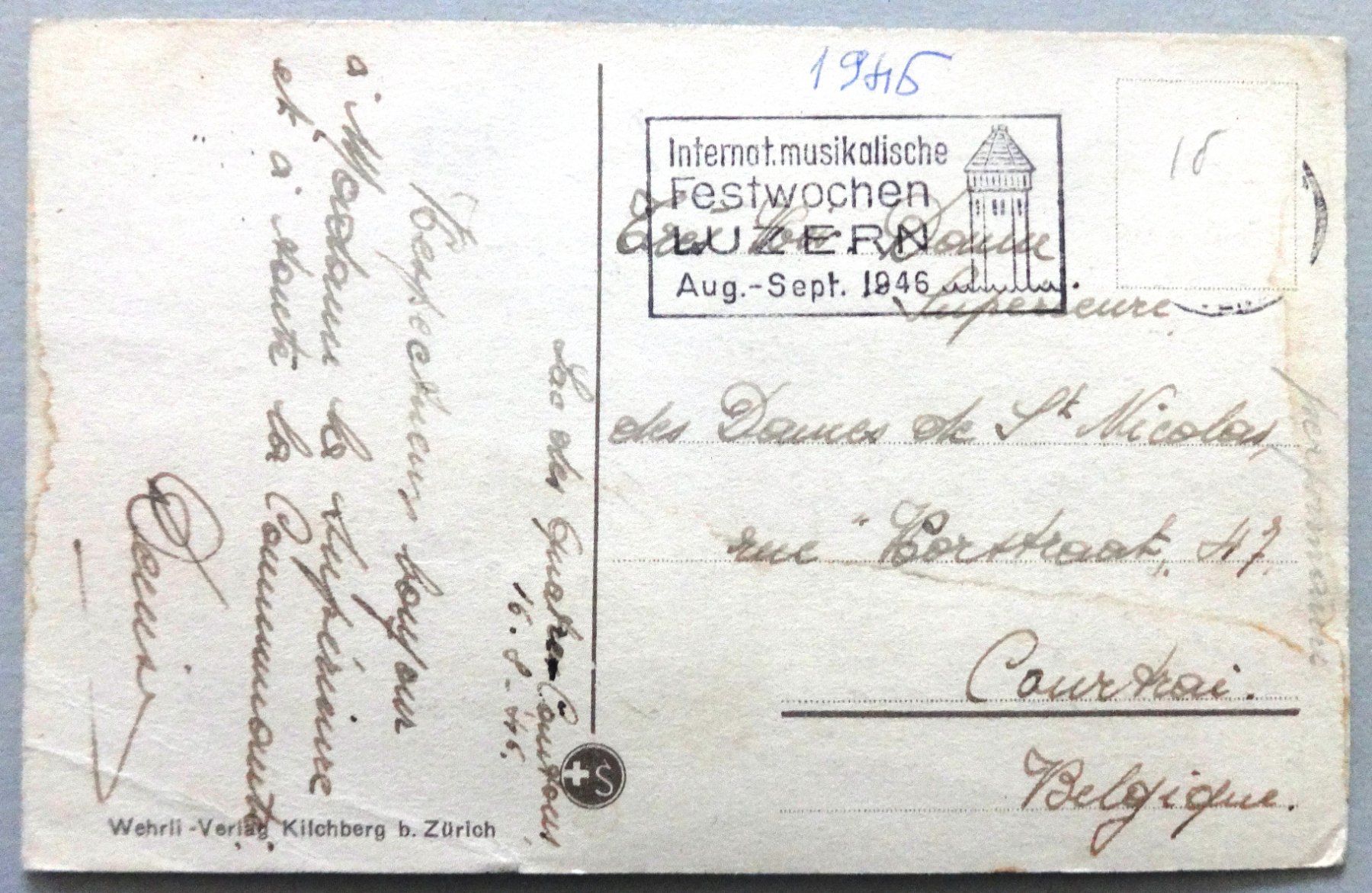Cartoline postali: Flüelen und der Bristenstock – Difettoso da Fétigny venduto da Billy2miny 1