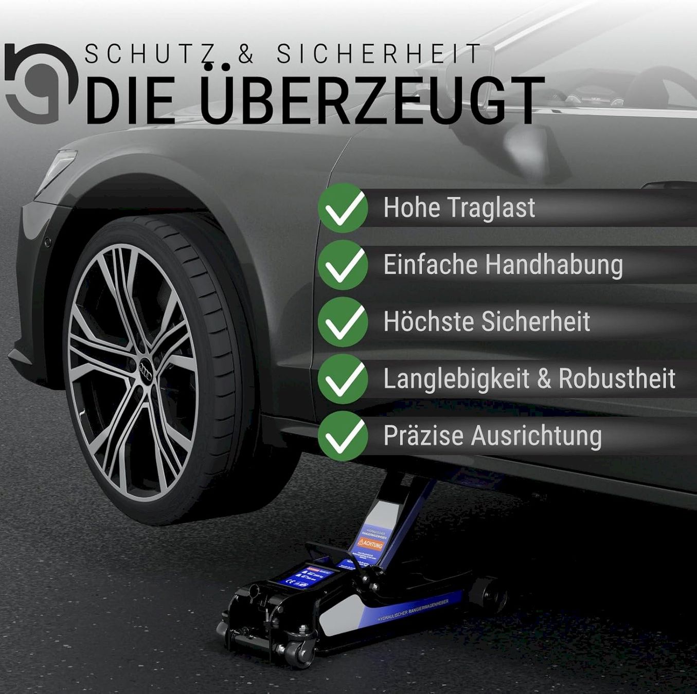 Tutti gli attrezzi: HAGO Hydraulischer Wagenheber 2,5T – Nuovo e nell'imballaggio originale da Bottighofen venduto da zaap 5