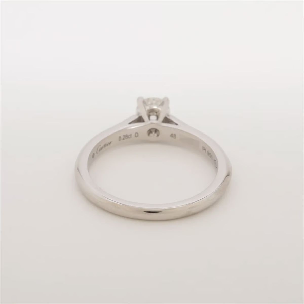 Cartier Bagues: Cartier Solitaire 1895 Ring Pt950 0.28 ct - inkl. Box – D'occasion à Flawil par HeritageAtelier 4