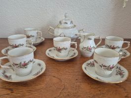 Service à café espresso porcelaine ROSENTHAL SANSSOUCI