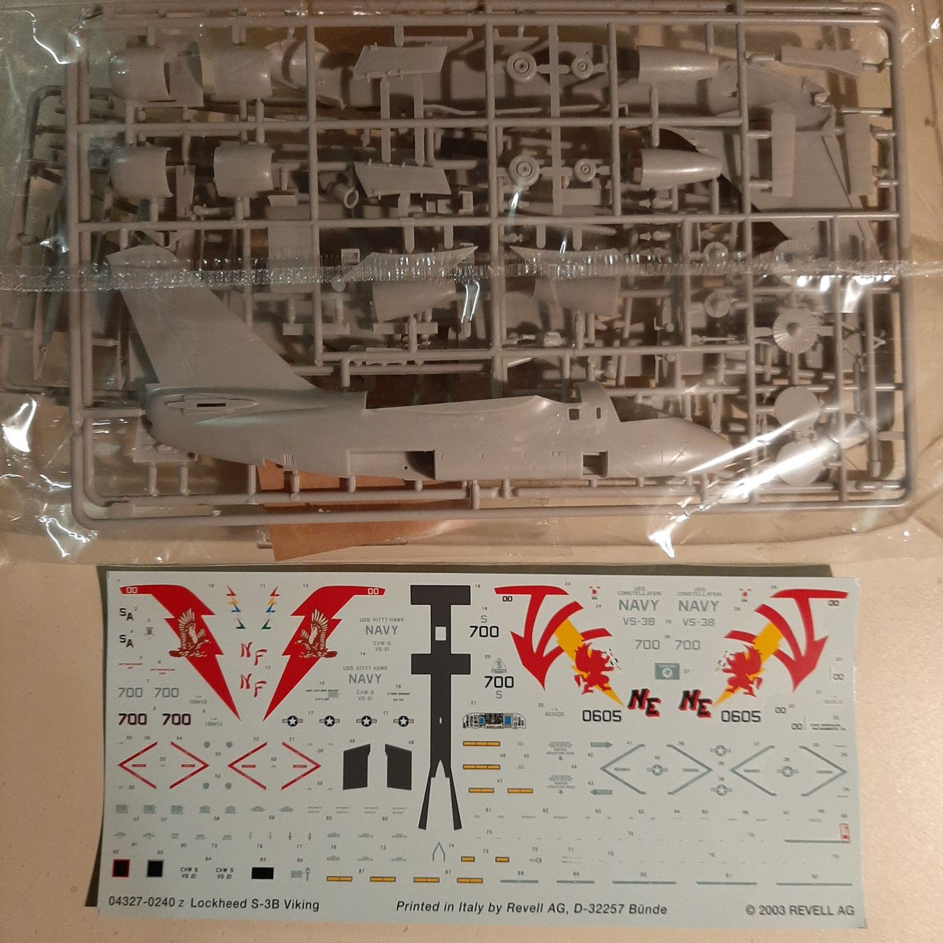Lockheed Modellbausätze & Standmodelle: 2195 ... Lockheed S-3 B Viking ... Revell 04327 – Neu (gemäss Beschreibung) aus Bonstetten von Benibanny59 3