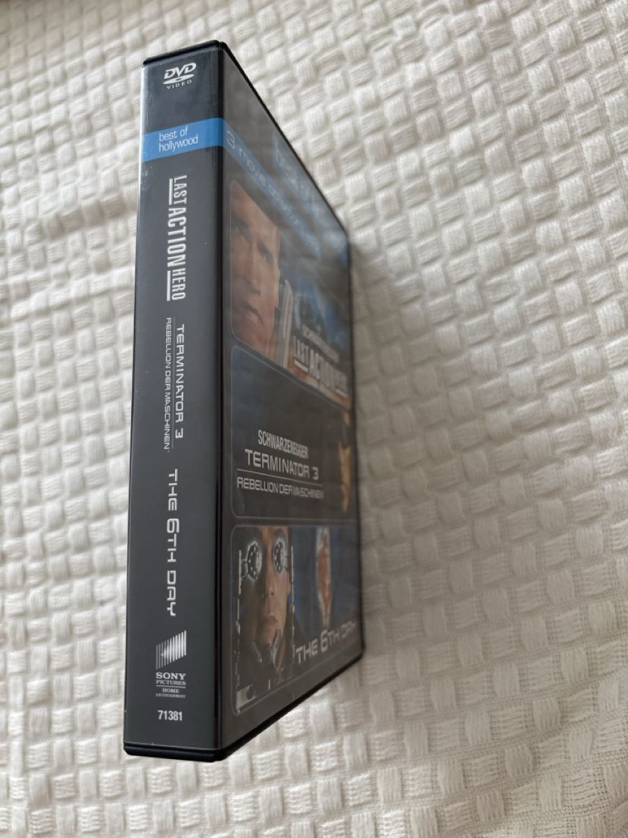 Alle DVDs: Last action hero, T3, the 6th day  DVDs – Gebraucht aus Oberentfelden von Rabaelikus 2
