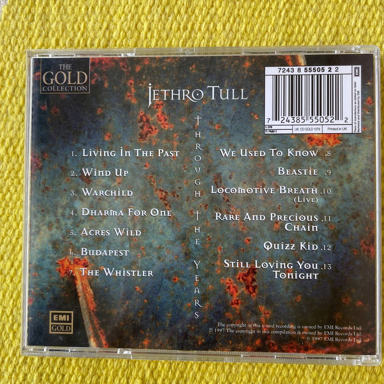 CD: JETHRO TULL-THROUGH THE YEARS – Usato da Rorschacherberg venduto da CD-Roli 1
