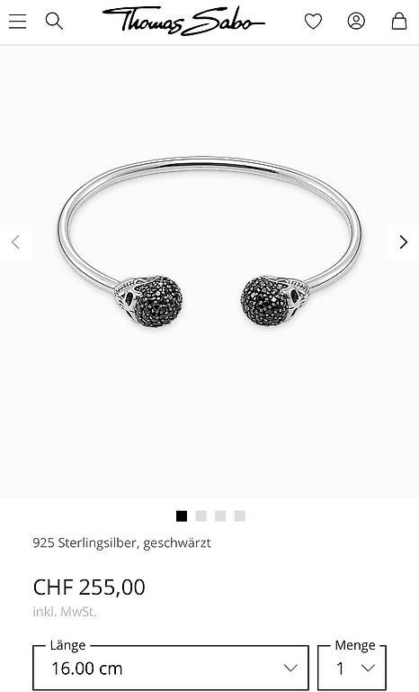 Armbänder & -reifen: Thomas Sabo Armreif – Gebraucht aus Wallisellen von Michelle06 2