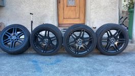 Mercedes-AMG Kompletträder – mit diversen Gebrauchsspuren