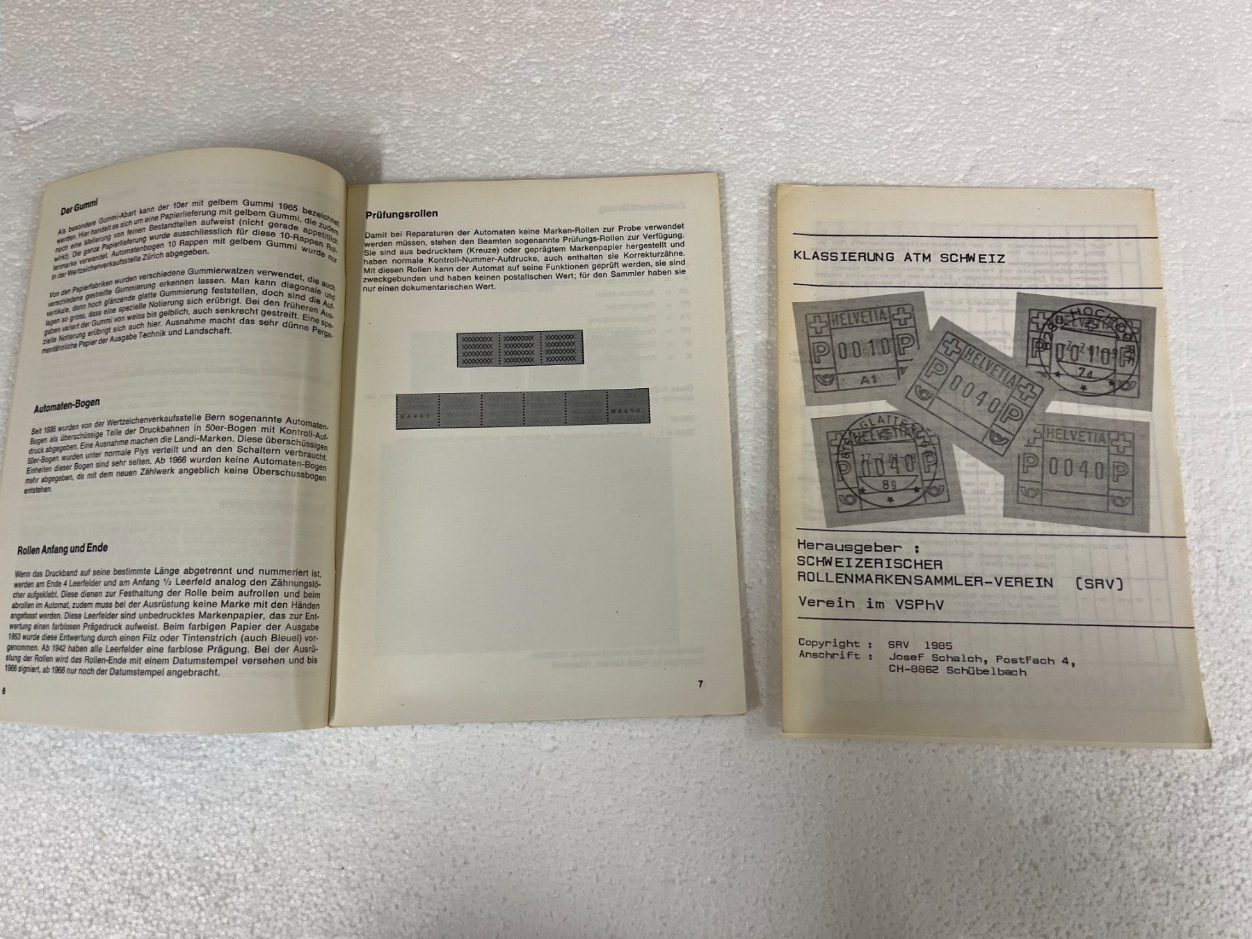 Tutti i francobolli: Rollmarken-Katalog Spezial ab 1936 – Usato da Mumpf venduto da dadaboygugulini 1