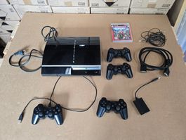 gebrauchte Playstation 3 mit diversem Zubehör ab 1.-