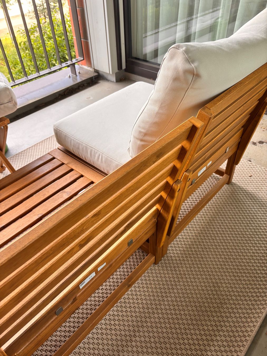 Ikea Divani: Ikea NÄMMARÖ Gartensofa + Hocker – Usato da Ebikon venduto da set7631 2