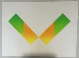 Lithographie Jakob Bill 3/75