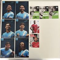 Fussball Autogramm Sammlung (5x Original signiert)